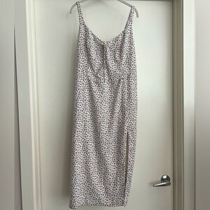 Abercrombie floral midi dress